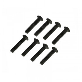 FTX Button Head Hex Screw M3 X 15mm (8pc)